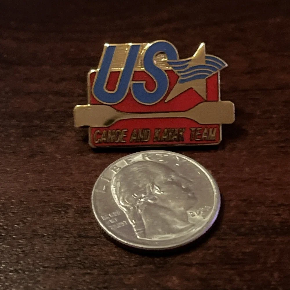 Olympic Summer‎ Games Team USA Canoe And Kayak Event Lapel Pin